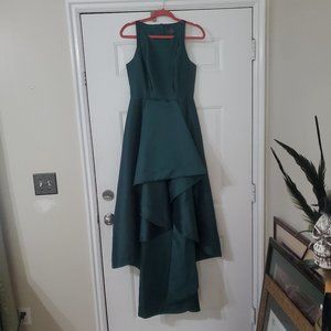 Adrianna Papell formal dress forest green